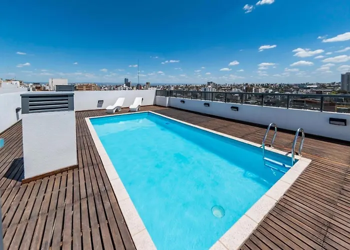 Lujoso - Amplio Con 1 Dorm - Balcon - Pileta - Asador - Terraza